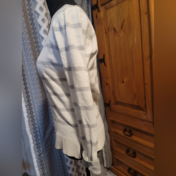 Nautica Striped Long Sleeve Sweater - Picture 2 of 6